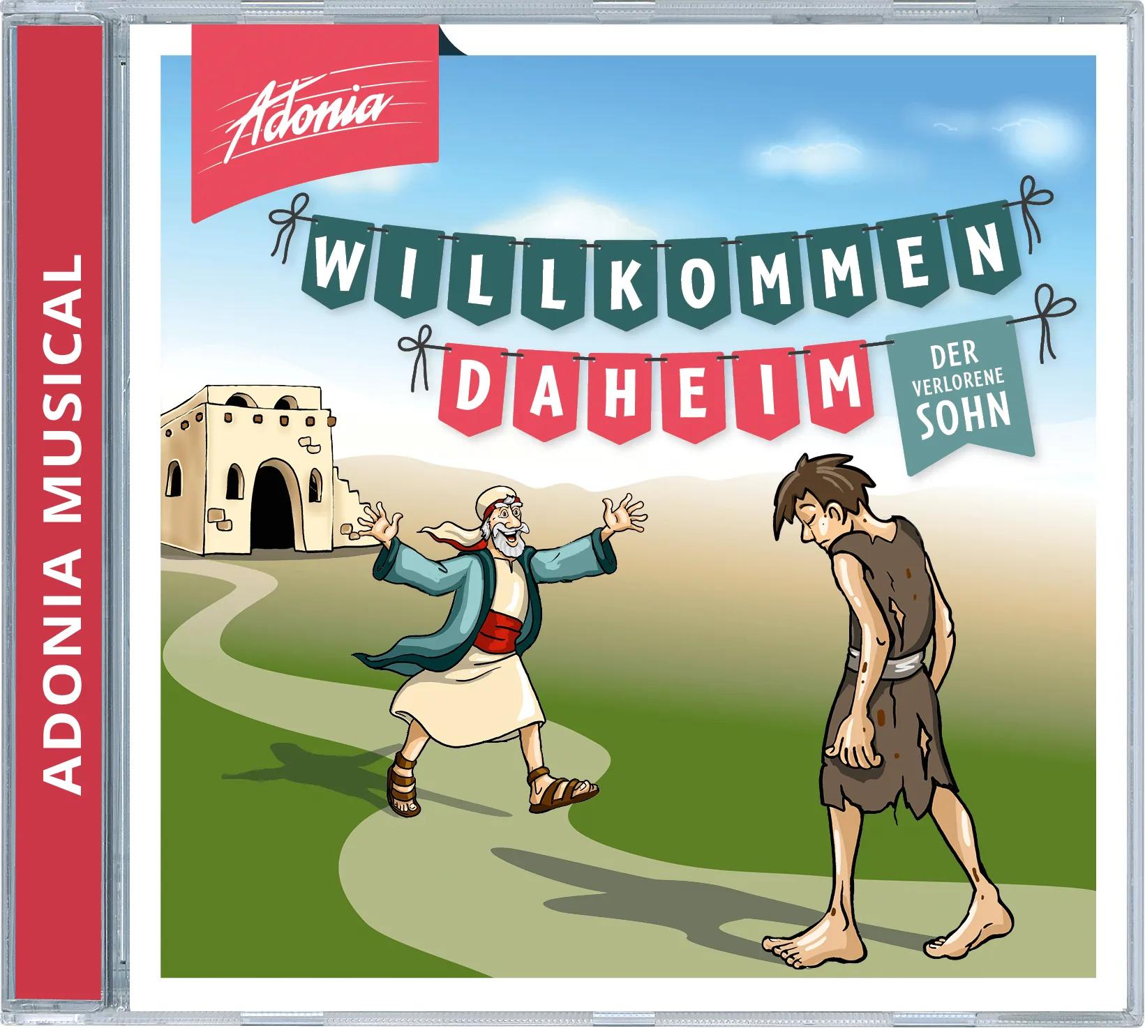 CD Hülle Willkommen daheim